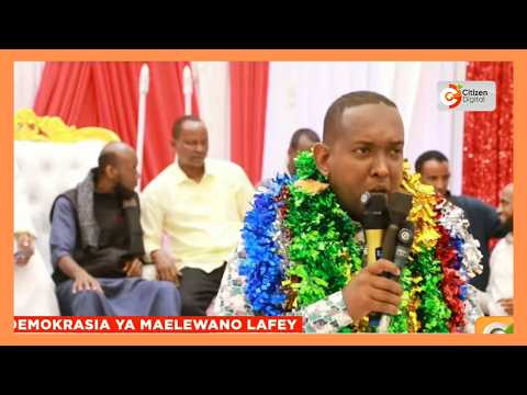 Jamii ya Abkey Warfay yamteua tena Mbunge wa Lafey Mohamed Abdikheir