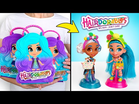 Düfte, die dich verzaubern! Wir öffnen 5 duftende Hairdorables Sets 👃🏼💁🏻🏻♀🌺