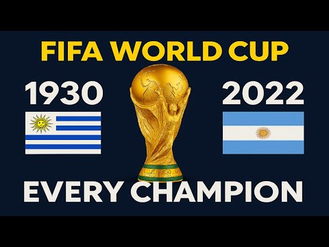 FIFA World Cup Champions List (1930–2022) | Winners Year by Year