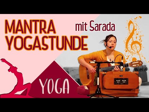 Yoga Mantra Yogastunde Mittelstufe mit Sarada - Yoga Vidya Live 16:15 - 21.11.2020