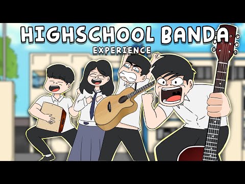 HIGHSCHOOL BANDA EXPERIENCE | Pinoy Animation