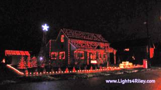 Amazing Grace - Lights For Riley 2012 Christmas Light Display