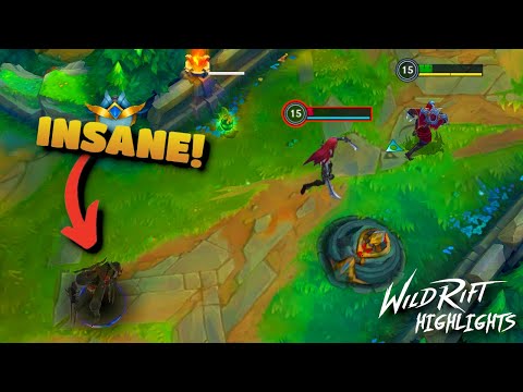 He broke his ankles! | Wild Rift Highlights and Funny Moments