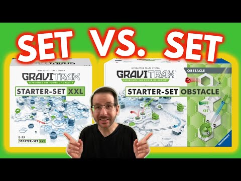 GraviTrax XXL Starter Set vs. Obstacle Starter Set (Marble Run Set Comparison)
