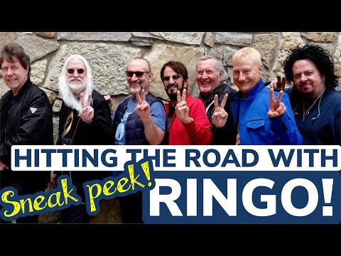 Hitting the road with Ringo Starr and his All Starr Band!