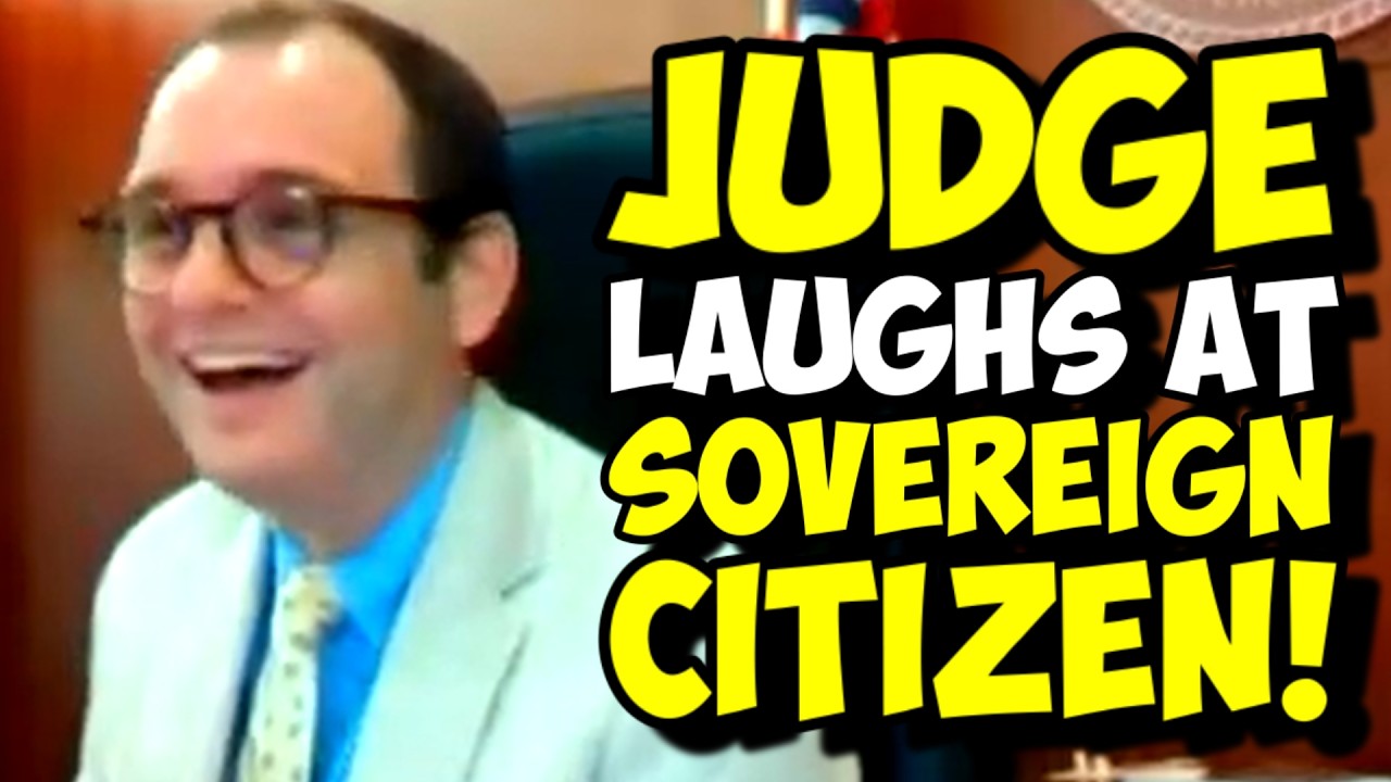 Judge LAUGHS In Sovereign Citizen's Face IN COURT... PRO SE FAIL!!!