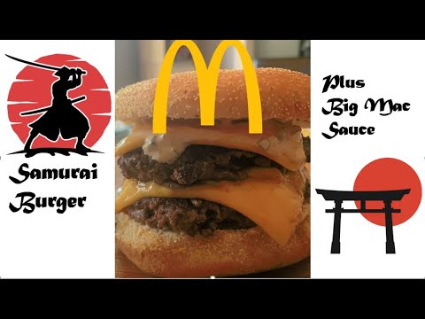 Samurai Burger McDonalds BIG Mac SAUCE & BEST TERIYAKI recipe below video