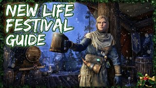 Guide to the NEW LIFE FESTIVAL of Elder Scrolls Online (ESO Guide)