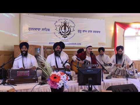 Naam Japo Meray Saajan Saina - Bibi Taren Kaur UK at Guru Ram Das Darbar, Calgary