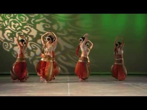 "Kiaroscuro" : Belly Dance-Indian fusion by Irina Akulenko