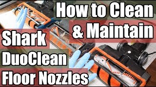 How to Clean and Maintain - SHARK DuoClean Floor Nozzles - Soft Roller Brush
