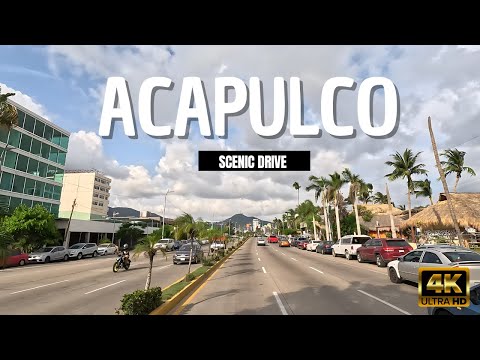 🚗 Acapulco Guerrero - México / Scenic Drive  4K