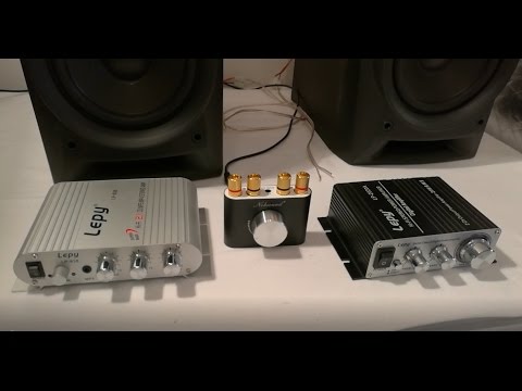 Nobsound vs Lepy amplifier comparison