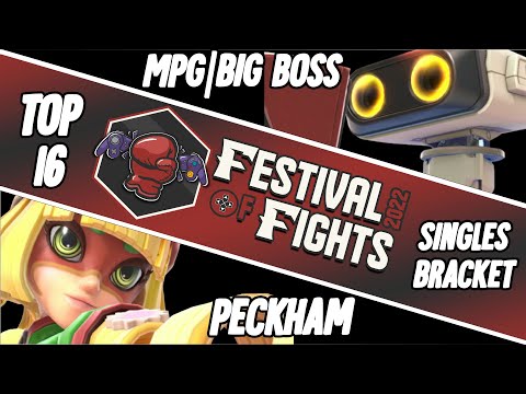 Festival of Fights Smash singles Top-16 Big Boss VS Peckham