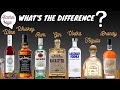 Difference Between Alcoholic Beverages Wine Whiskey Rum Gin Vodka Tequila Brandy Alcohol Percentage