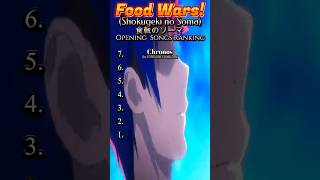 Download lagu Food Wars! Opening Songs Ranking mp3