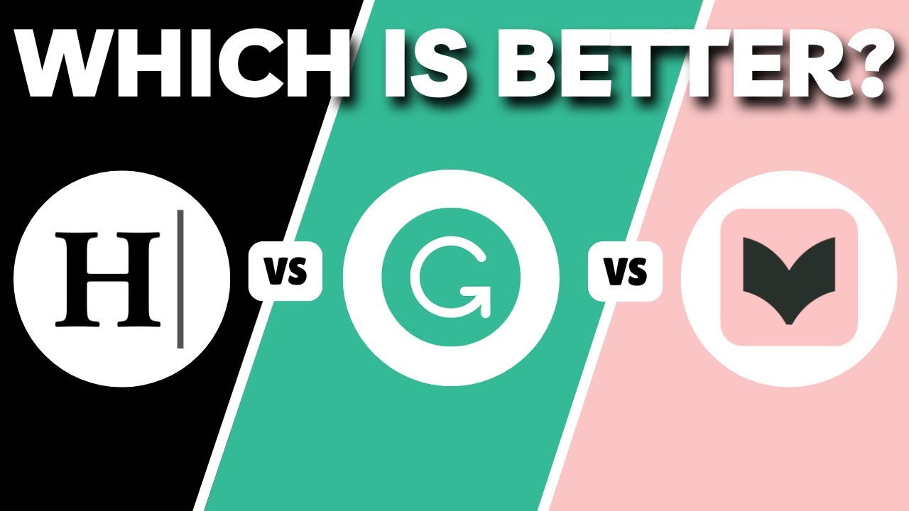 Hemingway App Vs Grammarly Vs Prowritingaid | Which Writing Software Is Better in 2025?