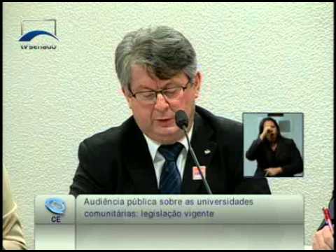 Vice-presidente do sistema ACAFE de universidades de Santa Catarina analisa PL7639/2010