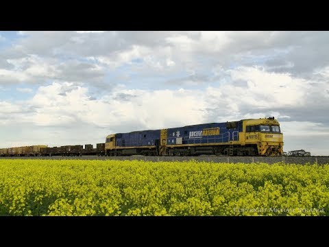 Pacific National 5MP2 Steel Train  - PoathTV Australian Railways