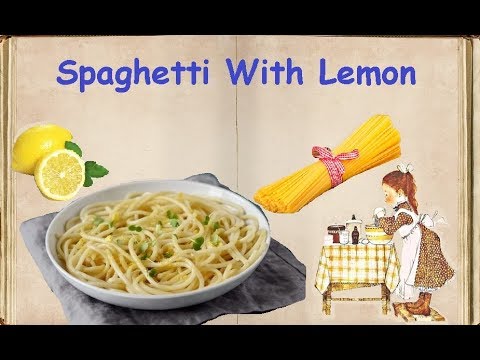 Spaghetti With Lemon / Book of recipes / Bon Appetit