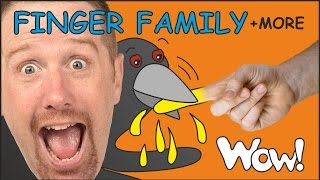 Finger Family Magic + MORE English Short Stories for Kids | Steve and Maggie from Wow English TV