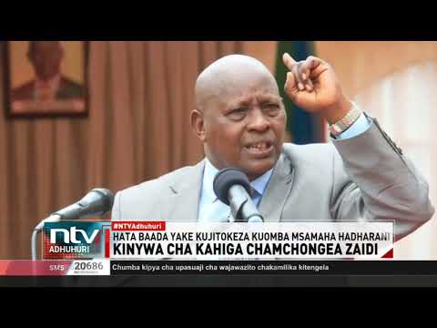 Kinywa cha Kahiga chamchongea zaidi baada ya viongozi Nyeri kumtaka ajiuzulu kama gavana