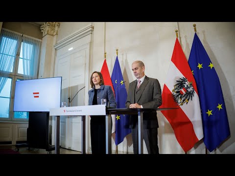 Integrationsministerin Claudia Plakolm & Meinungsforscher Peter Hajek zum ÖIF-Integrationsbarometer