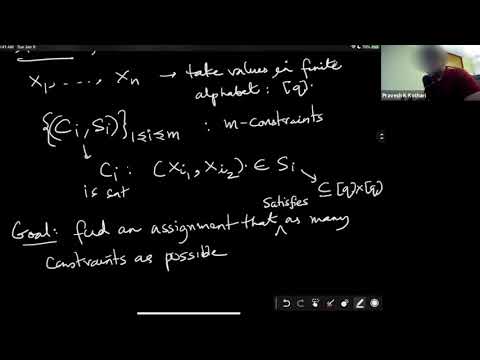 Lecture5: Unique Games Conjecture and Consequences