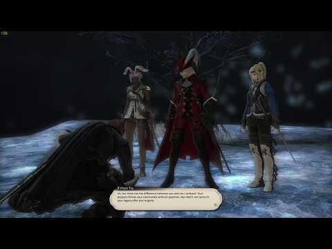 Final Fantasy XIV  Red Mage Level 60 Class Quest Part 1 (Cutscene Only)