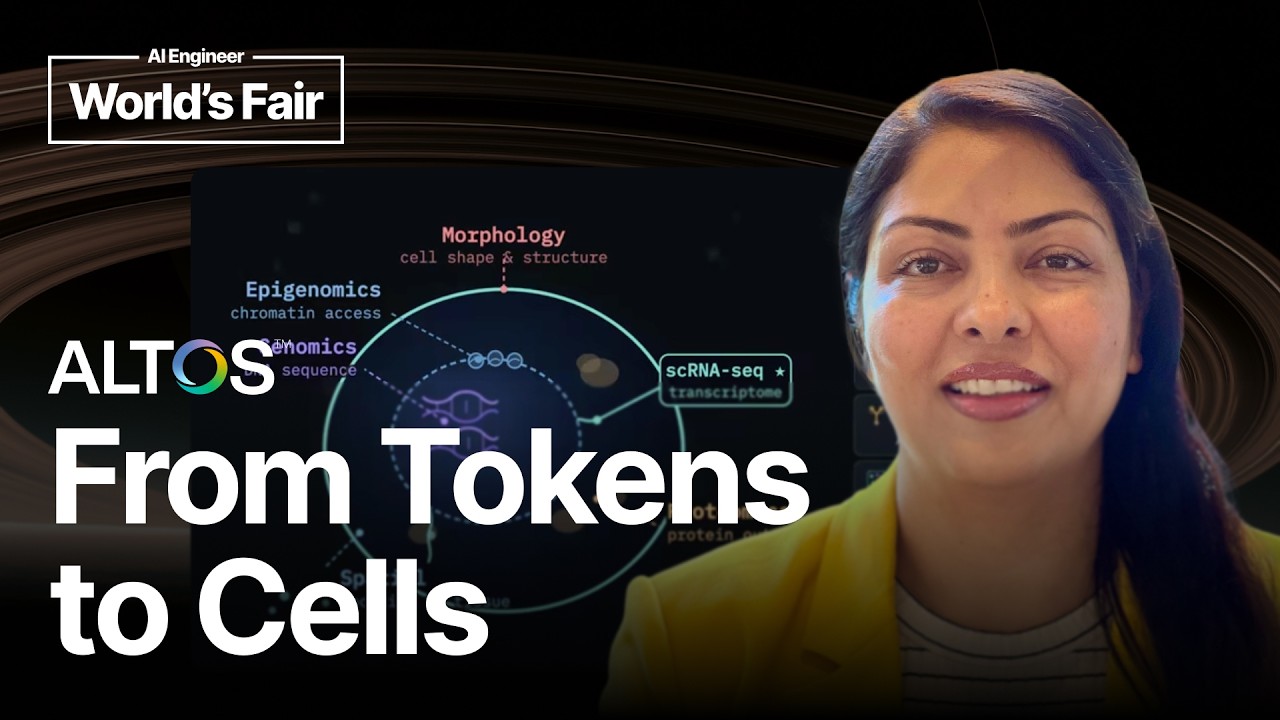 AI in Biology: From Tokens to Cells at Altos Labs - AI Engineer