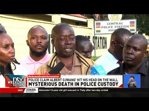 Family of Albert Ojwang suspects foul play in his death at police custody