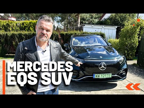 Test EQS SUV, test elektrycznego Mercedesa EQS w wersji SUV