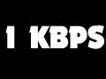 1 kbps .MP3 to 1411 kbps .WAV