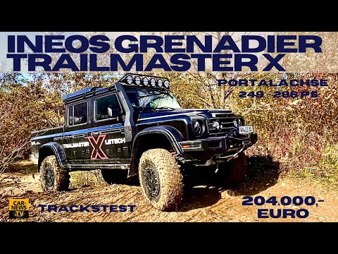 INEOS Grenadier Trialmaster X Letech - "A true off-roader for climate change!"