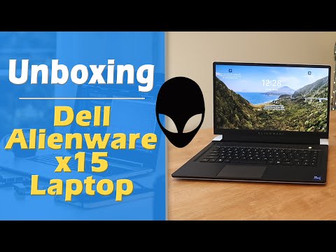 UNBOXING Dell X15 R1 Alienware Laptops