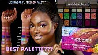 Danessa Myricks Beauty Lightwork VI Freedom Palette Review|best palette 2024??