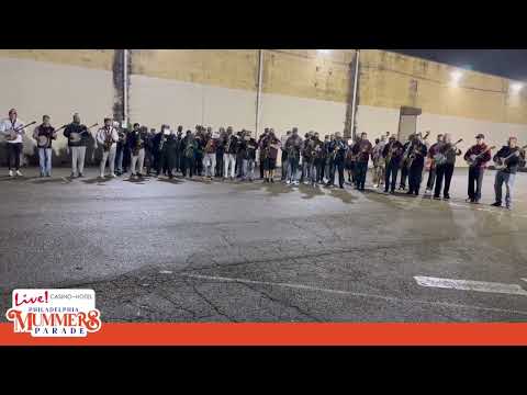 Quaker City String Band "Phantom Of The Opera" - 2023 Rehearsal Warmup