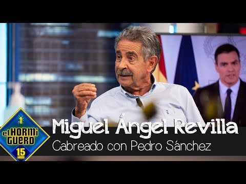 Miguel Ángel Revilla cuenta los motivos por los que está cabreado con Pedro Sánchez - El Hormiguero