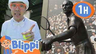 Blippi Explores Wimbledon! Inside the Famous Tennis Grounds | Kids TV Shows