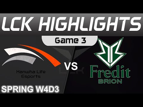 HLE vs BRO Highlights Game 3 LCK Spring Season 2023 W4D3 Hanwha Life Esports vs BRION by Onivia