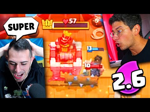 STEPNY GIOCA DECK 2.6 DOMATORE... ASSURDO! - Clash Royale