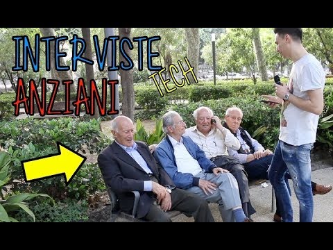 Cosa PENSANO gli ANZIANI della tecnologia? | INTERVISTE