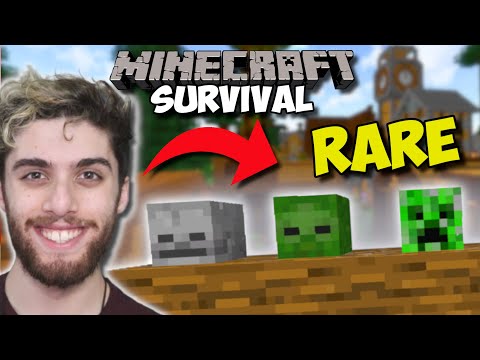 EASY MOB HEAD FARMING IN SURVIVAL MINECRAFT!!! - Minecraft Survival [Ep 236]