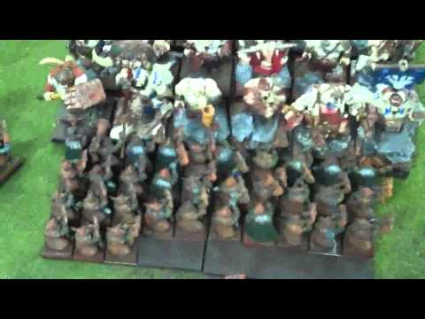 Mighty Ogres vs Undead Dwarfs 01 Warhammer Fantasy Battle Report