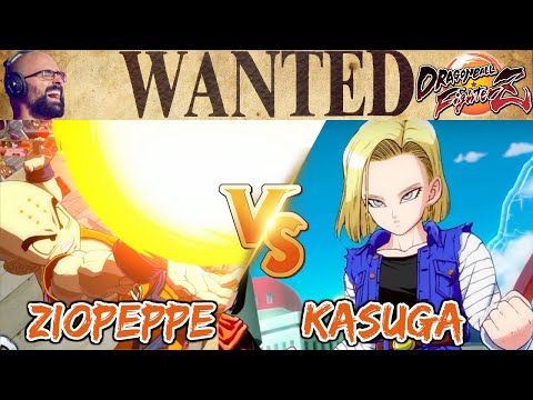 KRILLIN vs THE GIRLS? ZioPeppe vs Kasuga FT7 - WANTED DBFZ