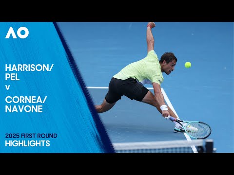 Harrison/Pel v Cornea/Navone Highlights | Australian Open 2025 First Round
