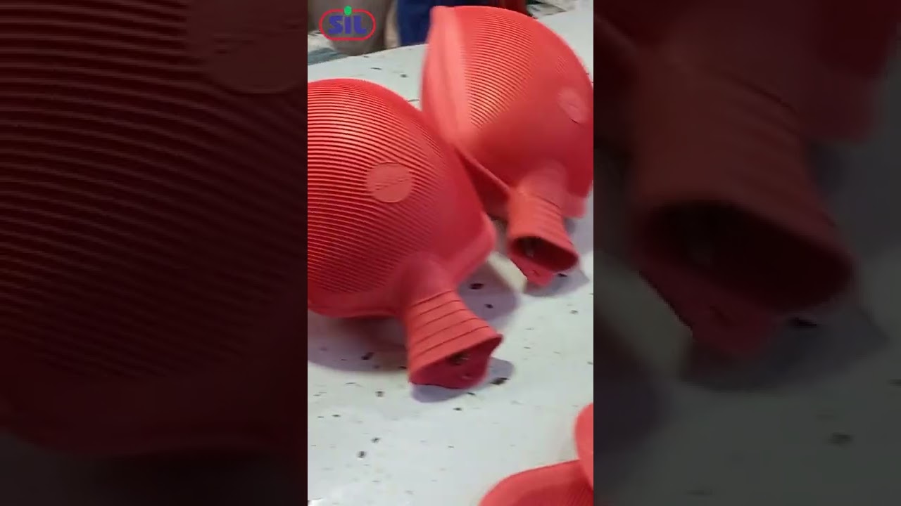 Pressure Bearing of Rubber Hot Water Bottle #shorts