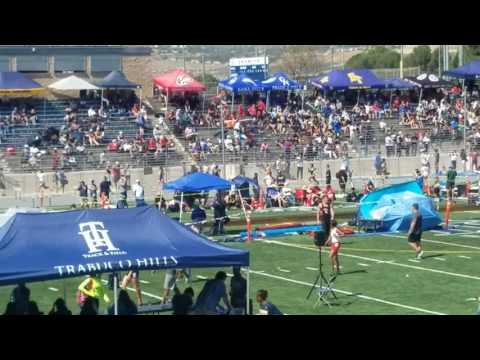 Demia January 300m hurdles CIF SS PRE-LIMS Trabuco Hills 5.13.17