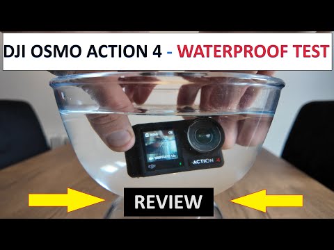 DJI Osmo Action 4 - WATERPROOF TEST review