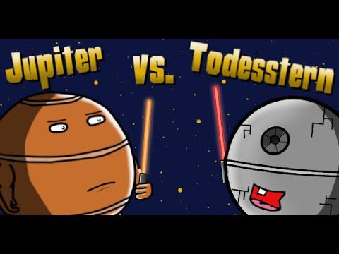 Astro-Comics - Jupiter vs. Todesstern